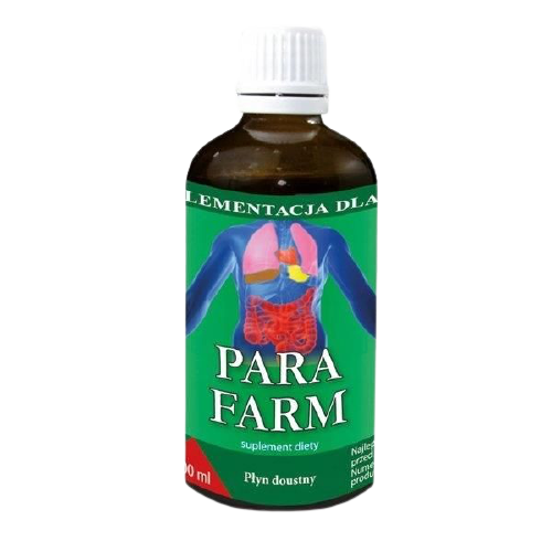 preparat na oczyszczenie organizmu  Invent Farm Para-Farm Parafarm oczyszczanie organizmu 100 ml